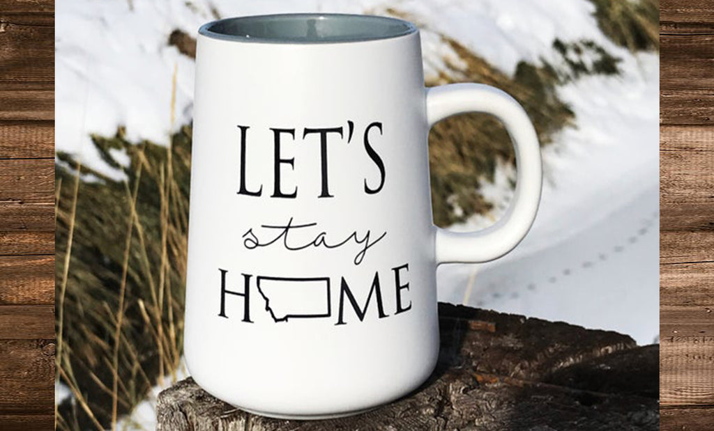 Let's Stay Home Mug